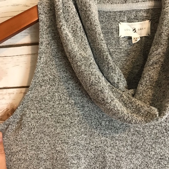 Lou & Grey super soft cowl neck sleeveless sweater - Picture 4 of 4